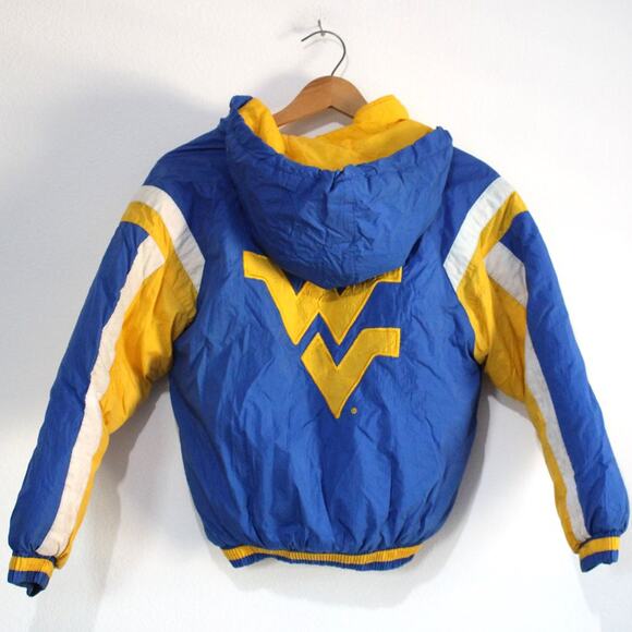 Vintage Kids West Virginia University WVU Jacket Medium